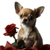 Chihuahua Saint-Valentin