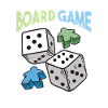 Funny Board Game Lover Cartoon