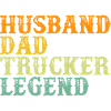 Husband Father Trucker Legend