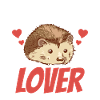 Hedgehog lover Cute Pet Sayings