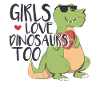 Kids Dinosaurs T-Rex Girls