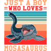 Biologiste marin Mosasaurus Time Dinosaur