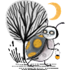 Mondnacht Waldkäfer-Tierchen