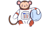 Monkey Moon Universe Space Astronaut