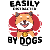 Facilement distrait par les chiens