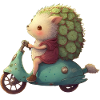 scooter hérisson