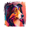 Collie Dog Saying Collie Design