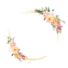 Flowers Circle Spring customizable