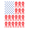 Sport Us Flag Taekwondo