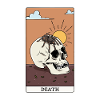 Tarocchi Tarantola Ragno "Morte" per un Tarocco