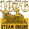 Dampflokomotive 1876