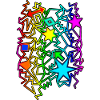 bunte grafische Objekte