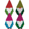 Garden gnomes chain of four