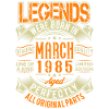 1985 March Birthday Legend