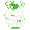 Funny saying with lizard, Nobody-is-Perfect
