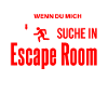 Cooles Escape Room Spruch Design