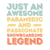 Paramedic Snowboarding retro