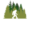 Bigfoot in the forest