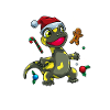 Sweet Christmas Fire Salamander