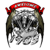 Awesome since 1985, biker's birthday
