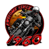 Awesome since 1960, biker's birthday