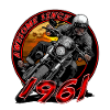 Awesome since 1961, biker's birthday