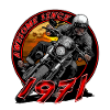 Awesome since 1971, biker's birthday