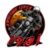 Awesome since 1981, biker's birthday