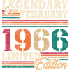 Légendaire Février 1966 édition limitée