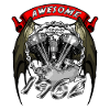 Awesome since 1962, biker's birthday