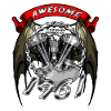 Awesome since 1961, biker's birthday