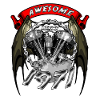 Awesome since 1971, biker's birthday