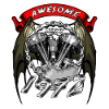 Awesome since 1972, biker's birthday