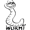 wurmi schwarz shirt