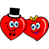 Charismatic Couple Hearts
