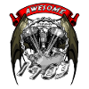 Awesome since 1983, biker's birthday