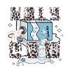 Holy Cow - Cowhide Pattern