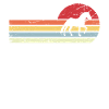 Soleil et lignes rétro - cheval -