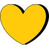 yellow heart yellow