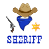 Karneval Kostüm Sheriff