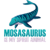 Biologiste marin Mosasaurus Time Dinosaur