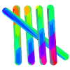5 | Fem slag | Tæl | Symbol | Stribe