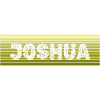 Retro Name Joshua