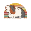 Meerschweinchen Retro Guinea Pig