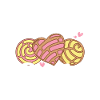 Conchas Pan dulce Latina Espagnol