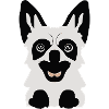Petit bébé chien mignon