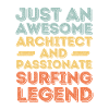 Architecte Surf rétro