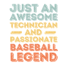 Technicien Baseball rétro