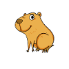 Capybara Wasserschwein Geschenk