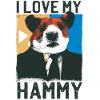 J’aime mon hamster préféré